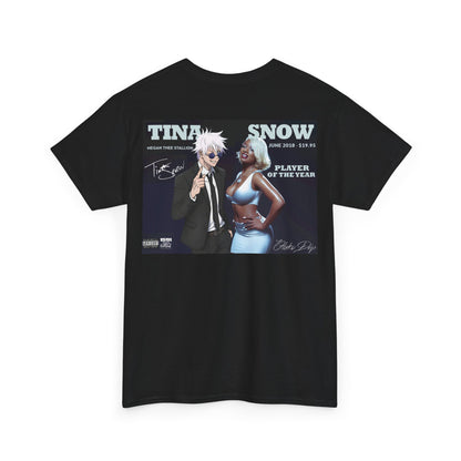 Tina Snow T-Shirt Back Design