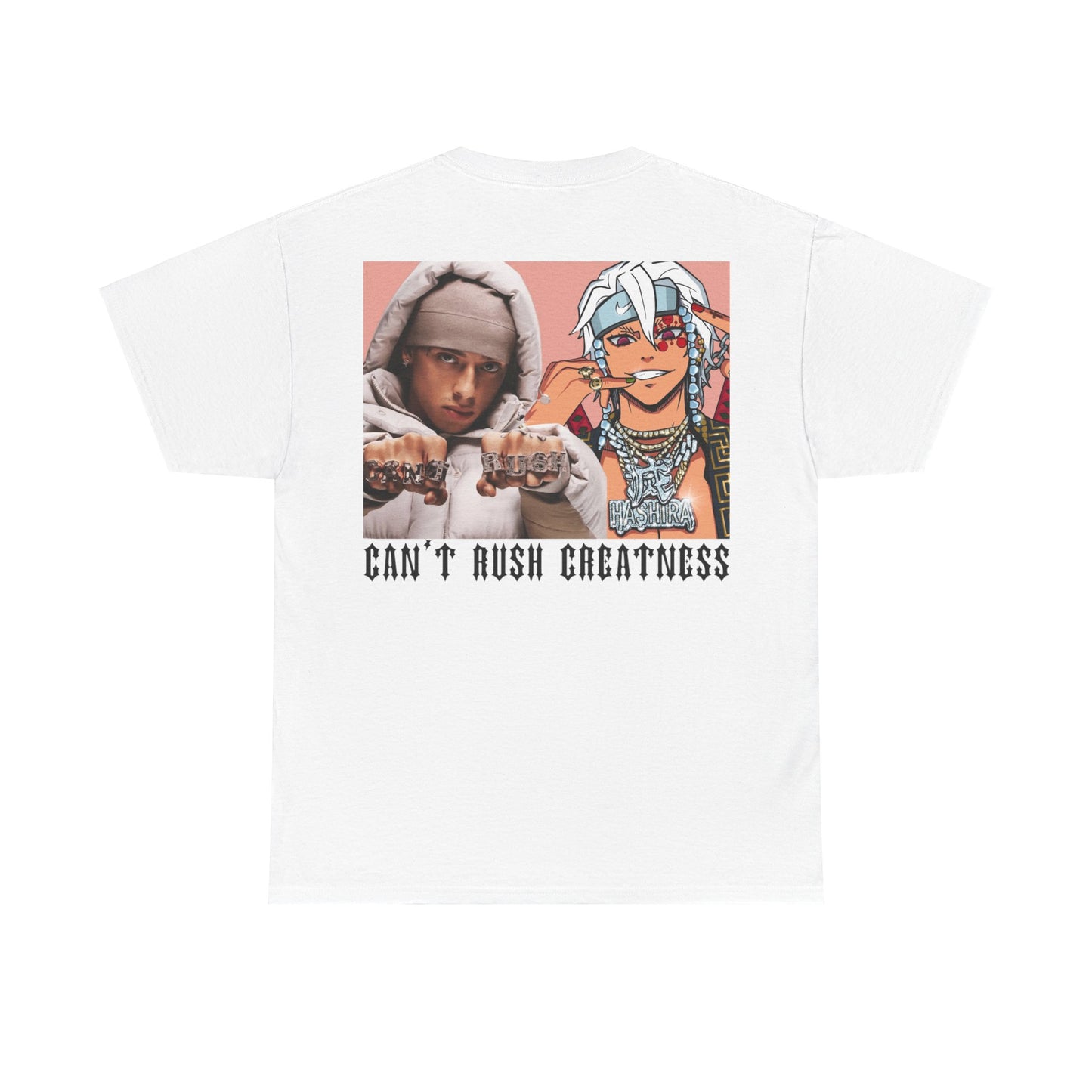 Can’t Rush Greatness T-Shirt Back Design