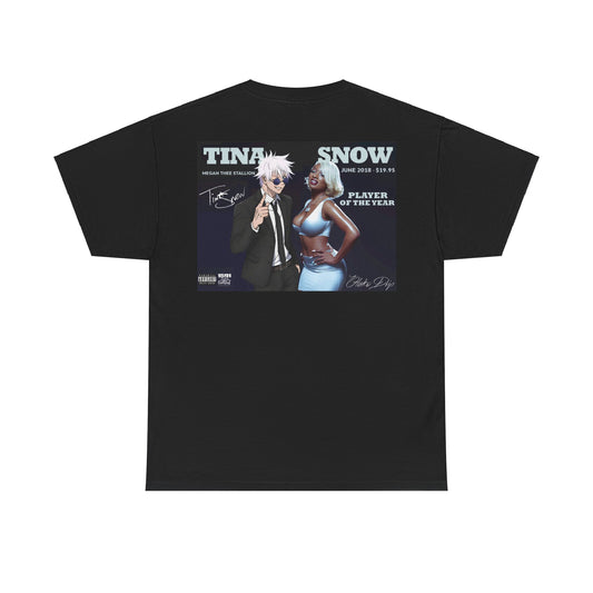 Tina Snow T-Shirt Back Design