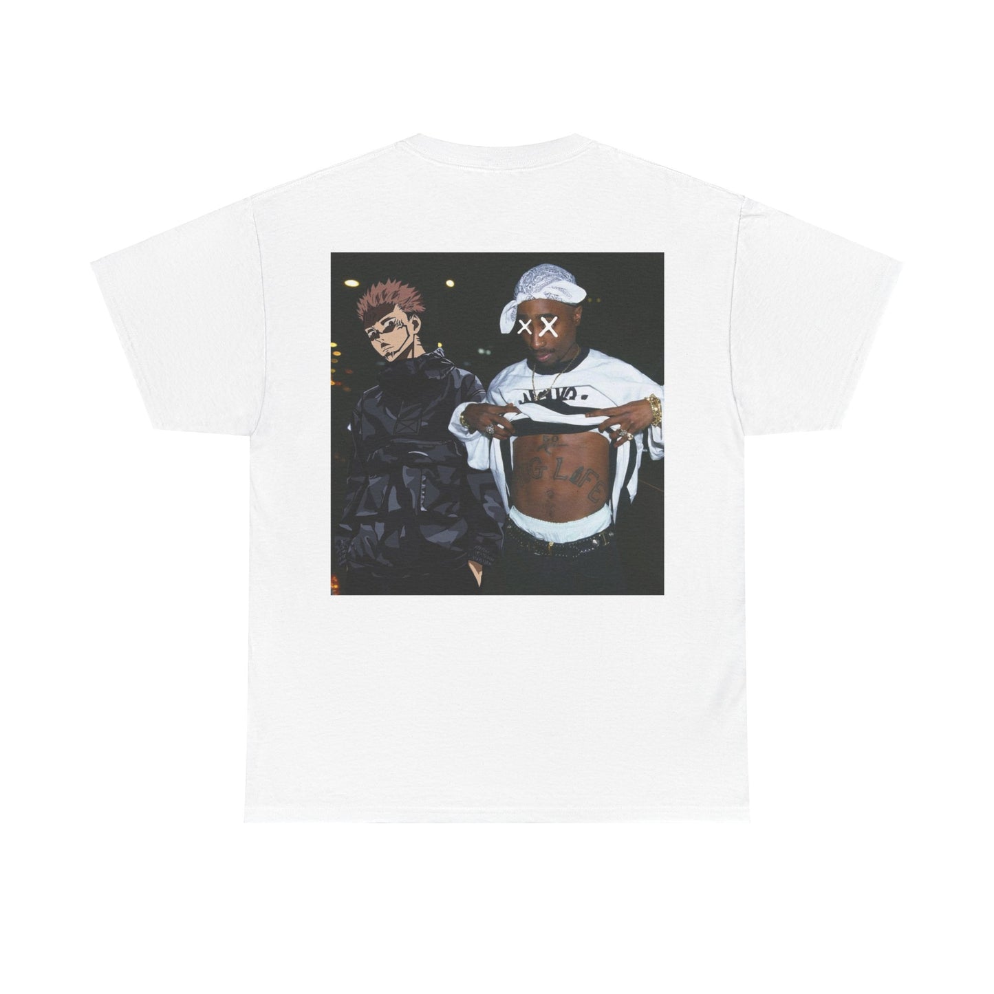 All Eyez On Me T-Shirt Back Design