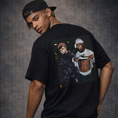 All Eyez On Me T-Shirt Back Design