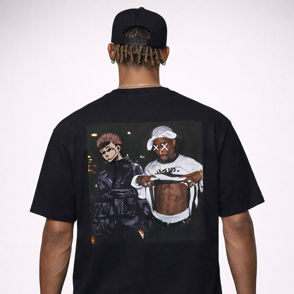All Eyez On Me T-Shirt Back Design