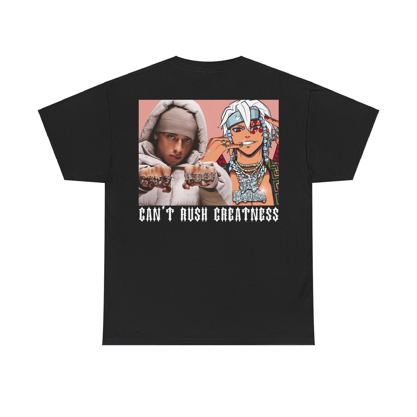 Can’t Rush Greatness T-Shirt Back Design