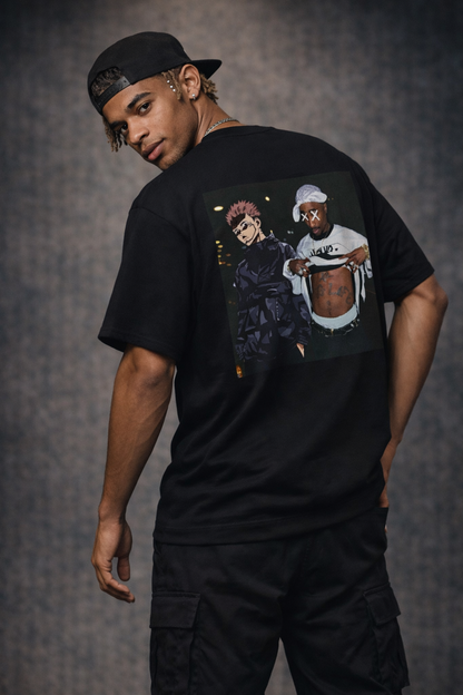 All Eyez On Me T-Shirt Back Design