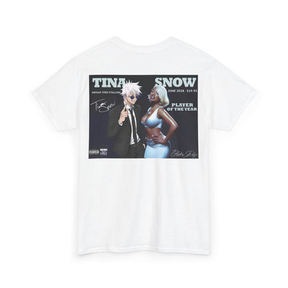 Tina Snow T-Shirt Back Design