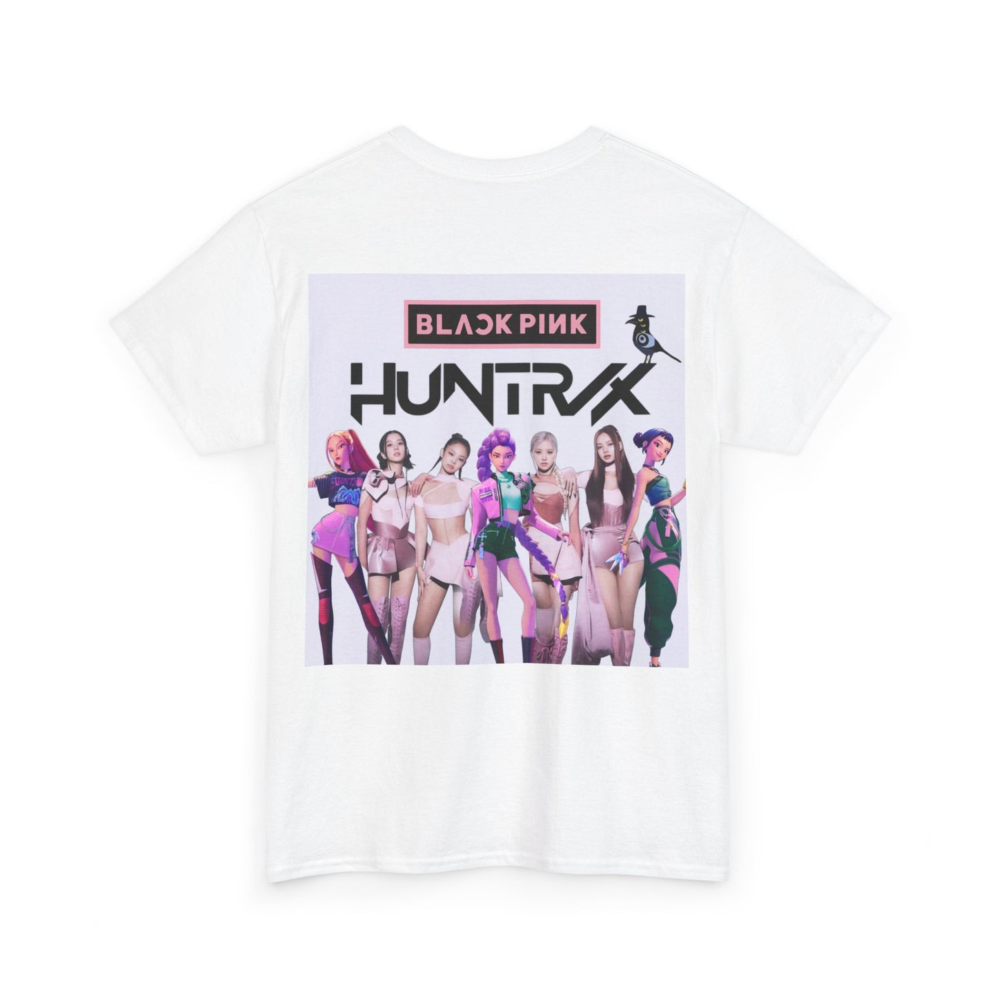 K POP T-Shirt Back Design
