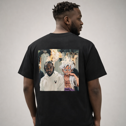Burnt Crown T-Shirt Back Design