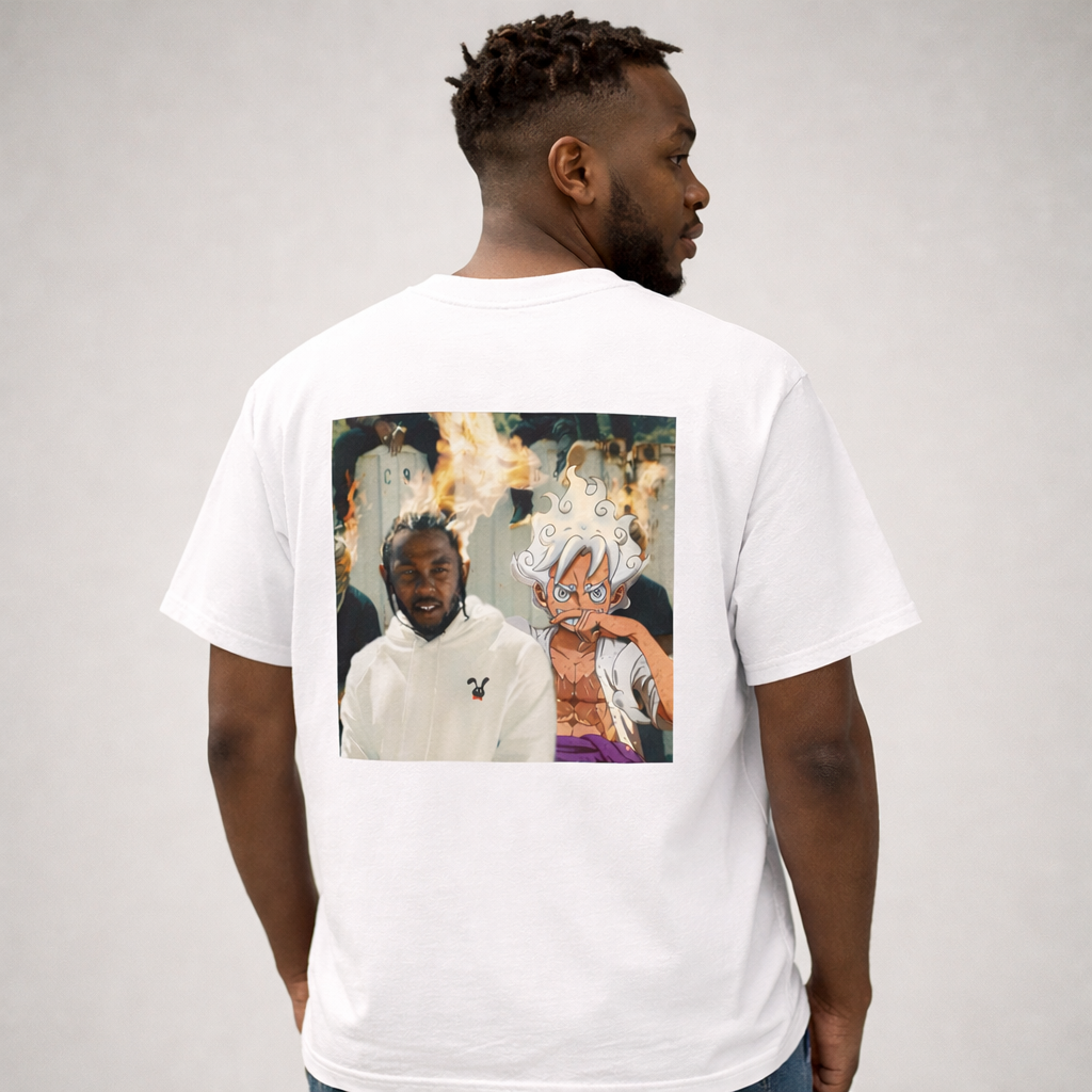 Burnt Crown T-Shirt Back Design