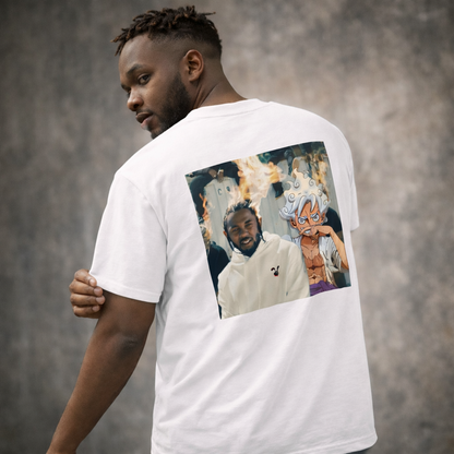 Burnt Crown T-Shirt Back Design